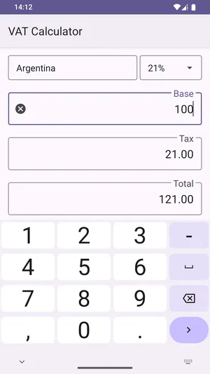 VAT Calculator